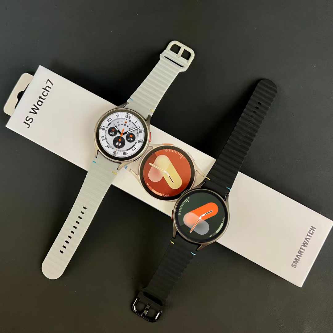 Js Watch 7 Smart Watch Sport Smartwatch Round Screen Watch ( Random Color )