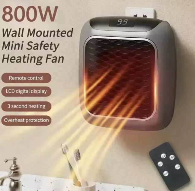 Portable Electric Heater With Timer